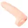 Realistixxx Double Fucker - vibrador anal com arnês (cor natural)