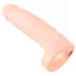 Realistixxx Double Fucker - vibrador anal com arnês (cor natural)