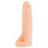 Realistixxx Duplo Prazer - vibrador anal de cintura (preto)