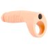 Realistixxx Duplo Prazer - vibrador anal de cintura (preto)