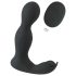 Rebel - Vibrador Próstata 2 em 1 com Controle Remoto (Preto)