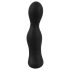 Rebel - Vibrador Próstata 2 em 1 com Controle Remoto (Preto)
