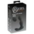 Rebel - Vibrador Próstata 2 em 1 com Controle Remoto (Preto)
