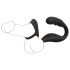 Rebel – Vibrador de Próstata com Anel para Pênis e Escroto (preto)