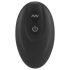 Rebel – Vibrador de Próstata com Anel para Pênis e Escroto (preto)