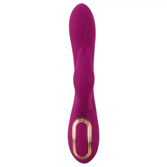 Javida - Vibrador 3 em 1 com pérolas giratórias (roxo)