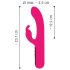 You2Toys Pink Sunset - Vibrador digital com braço clitoriano (rosa)