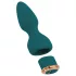 Couples Choice - Vibrador 4 em 1 ajustável com controlo remoto (turquesa)