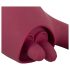 Javida - Vibrador 2 em 1 com Língua (vermelho)