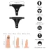 You2Toys - kit de dildo com cinta - cor natural