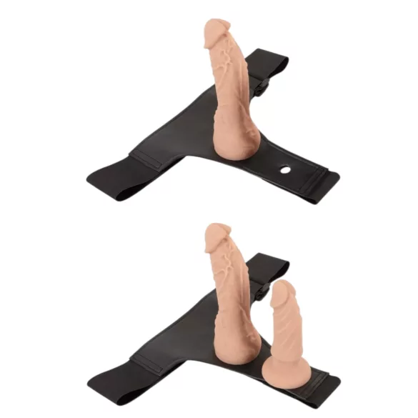 You2Toys - kit de dildo com cinta - cor natural