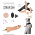 You2Toys - kit de dildo com cinta - cor natural