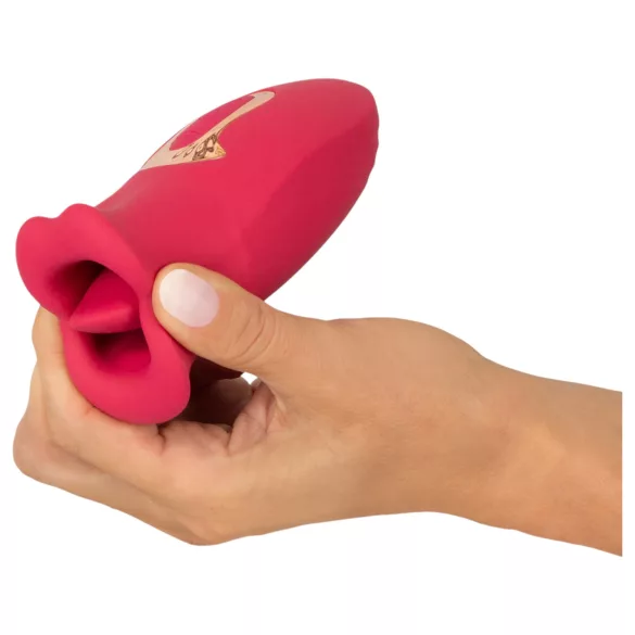 You2Toys - vibrador de clitóris com língua (rosa)