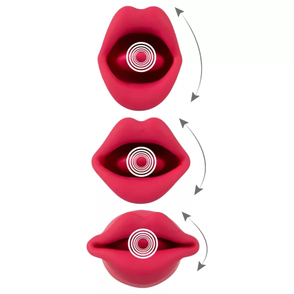 You2Toys - Vibrador 2 em 1 com língua (rosa)