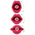 You2Toys - Vibrador 2 em 1 com língua (rosa)