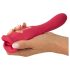 You2Toys - Vibrador 2em1 com Língua (rosa)