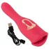 You2Toys - Vibrador 2 em 1 com língua (rosa)