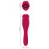 You2Toys - Vibrador 2em1 com Língua (rosa)