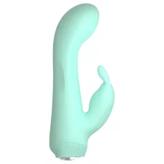   Cuties - vibrador estimulador coelho recarregável à prova d'água verde