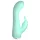 Cuties - vibrador estimulador coelho recarregável à prova d'água verde