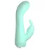 Cuties - vibrador estimulador coelho recarregável à prova d'água verde