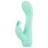 Cuties - vibrador estimulador coelho recarregável à prova d'água verde