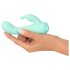 Cuties Mini 4 - vibrador coelho à prova d'água, recarregável (verde)