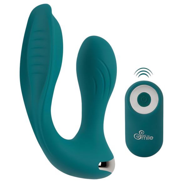 Vibrador Mãos Livres para Casais - Turquesa