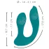 Couples Choice - vibrador de uso interno para casal - recarregável - turquesa