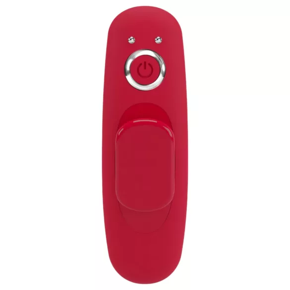 Smile - vibrador discreto para calcinha com controle remoto - vermelho