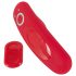 Smile - Vibrador de Calcinha com Controle Sem Fio e Rádio (Vermelho)