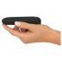 Smile - mini vibrador recarregável e à prova d'água (preto)