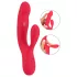 Smile Thumping Rabbit - vibrador rabbit 3 motores recarregável - vermelho