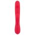 Coelhinho Vibrante Smile - vibrador recarregável com 3 motores (vermelho)