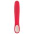 Coelhinho Vibrante Smile - vibrador recarregável com 3 motores (vermelho)