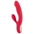 Coelhinho Vibrante Smile - vibrador recarregável com 3 motores (vermelho)