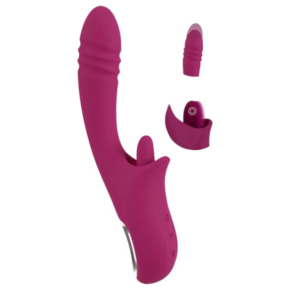Javida Licking & Thrusting - Vibrador com Movimento e Língua (roxo)