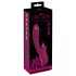 Javida - vibrador com língua e movimento de vai e vem - silicone roxo