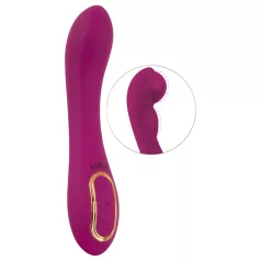 Javida - vibrador inflável com 2 pontos (roxo)