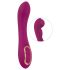 Javida - Vibrador Duplo Inflável (Roxo)