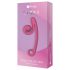 Snail Vibe Curve - Vibrador 2em1 Clitóris (rosa)