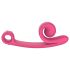 Snail Vibe Curve - Vibrador 2em1 Clitóris (rosa)