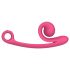 Snail Vibe Curve - Vibrador 2em1 Clitóris (rosa)