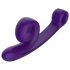 Snail Vibe Curve - Estimulador Clitoriano 2 em 1 Vibrador (Roxo)