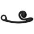 Snail Vibe Curve - Vibrador 2 em 1 para Clitóris (Preto)