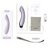 Svakom Amy 2 - Vibrador recarregável e à prova d'água para ponto G (roxo)