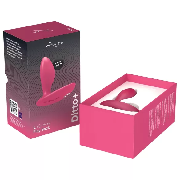 We-Vibe Ditto+ - vibrador anal inteligente rosa