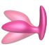 We-Vibe Ditto+ - vibrador anal inteligente recarregável (rosa)