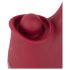 Javida - Vibrador 3 em 1 com Estimulador de Língua (vermelho)