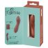 Sorriso - Mini Vibrador Flexível para Ponto G (bronze)